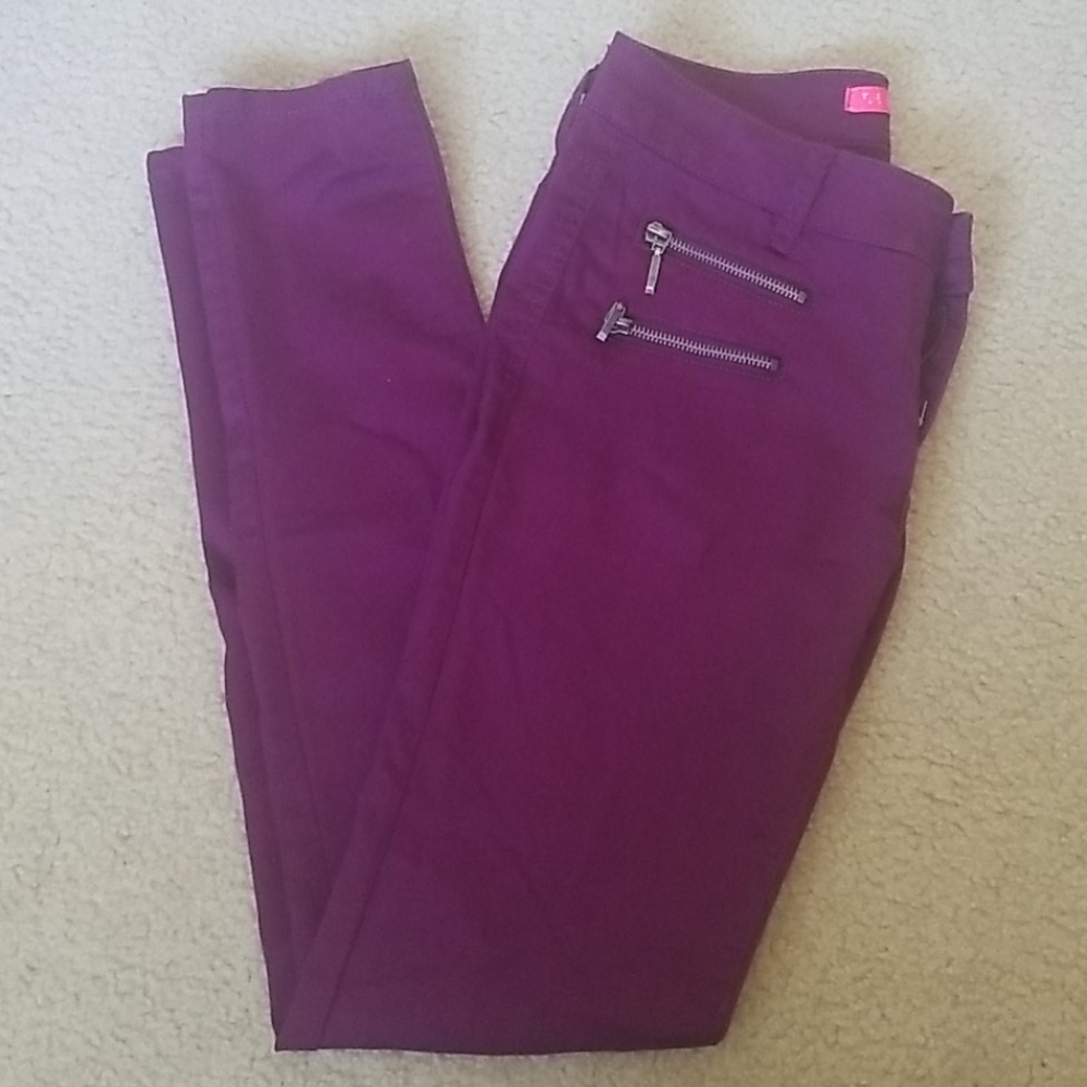Burgany/purple Tinseltown pants